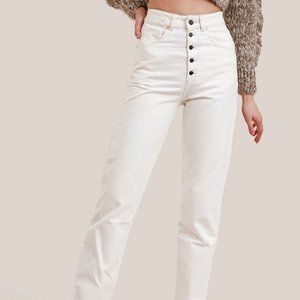 Decade studio Bonnie high waisted straight leg jeans